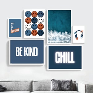 Boys Room Wall Art Boys Room Print Set Teen Boy Wall Decor - Etsy