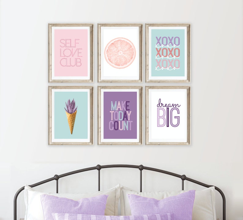 Girl Bedroom Wall Art Girl Room Decor Dorm Decor Girl Room - Etsy