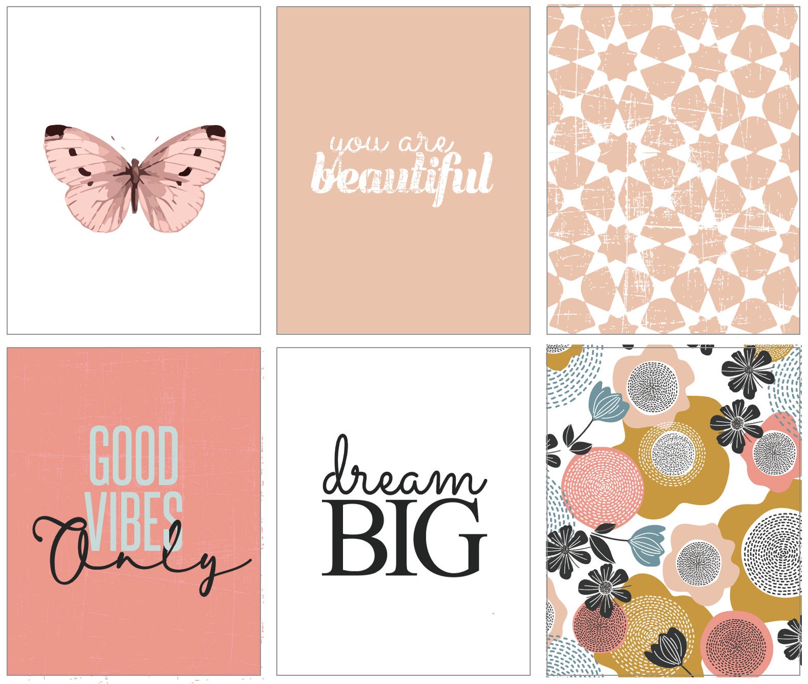 Pink Wall Decor Teen Girl Wall Art Pink Wall Art Teen Wall Etsy