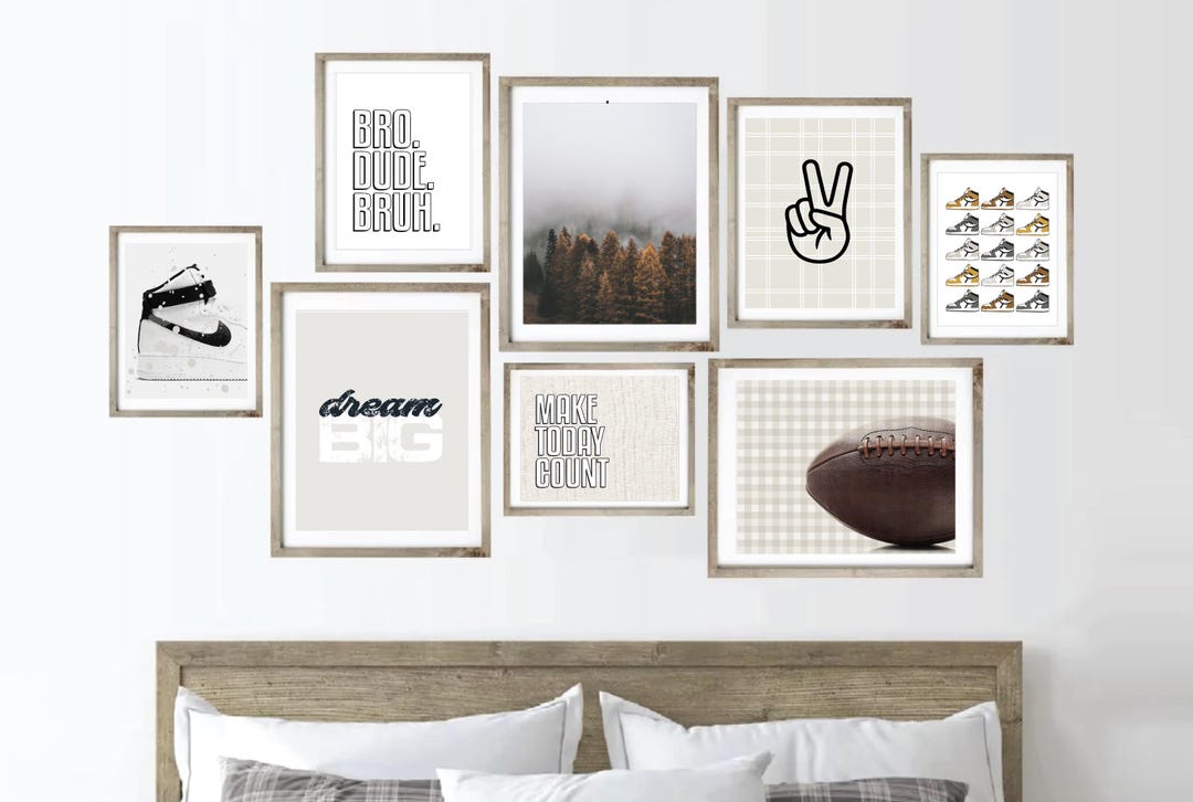 36 Teen Boy Wall Art, Teen Boy Room Decor, Boys Wall Art, Teen Boy Art ...