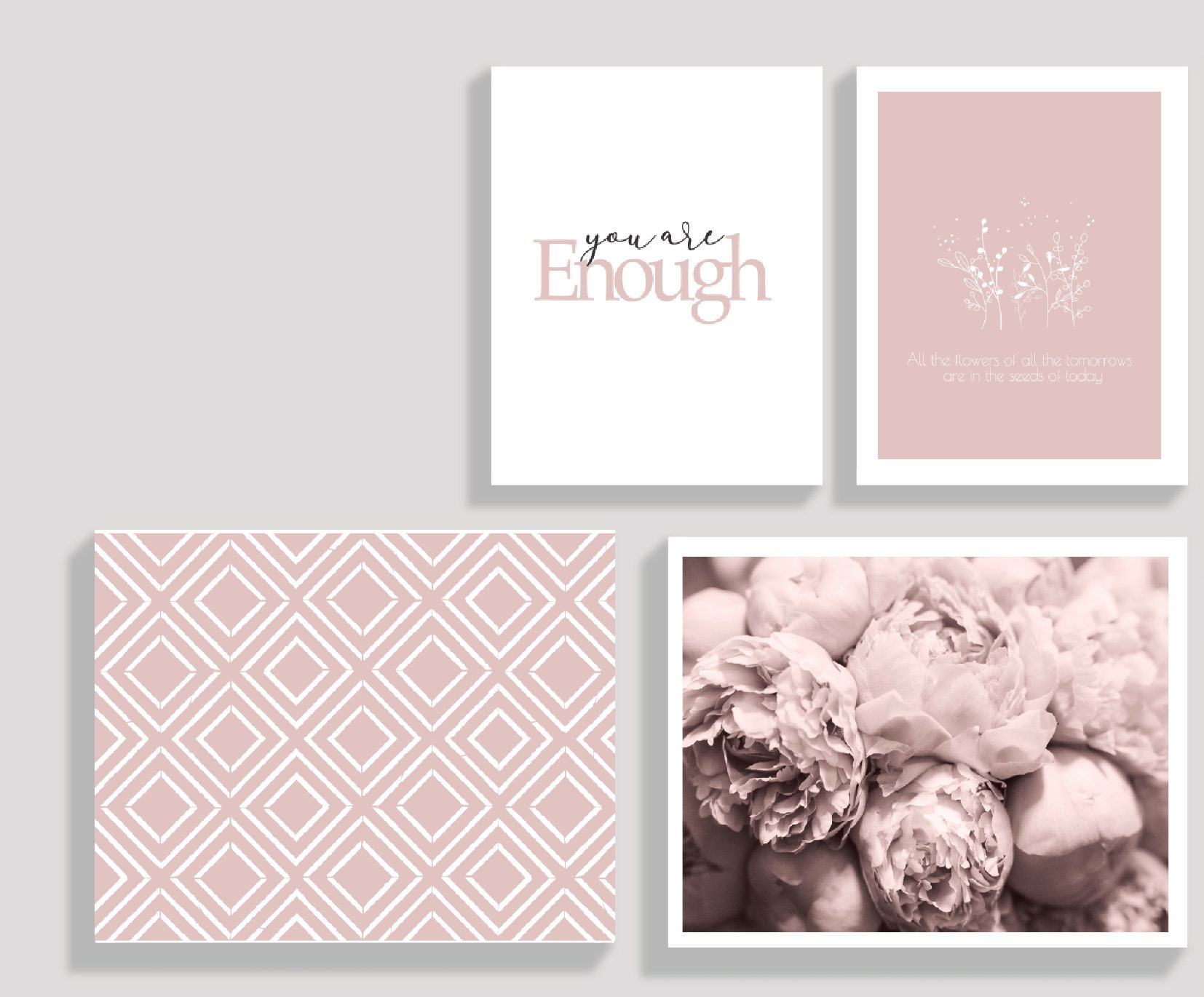 12 Blush Pink Teen Girl Print Set, Printable Wall Art Bundle, Girl Bedroom  Wall Decor Collection, Pink Wall Art Set, Dorm Room Essentials (Instant  Download) 