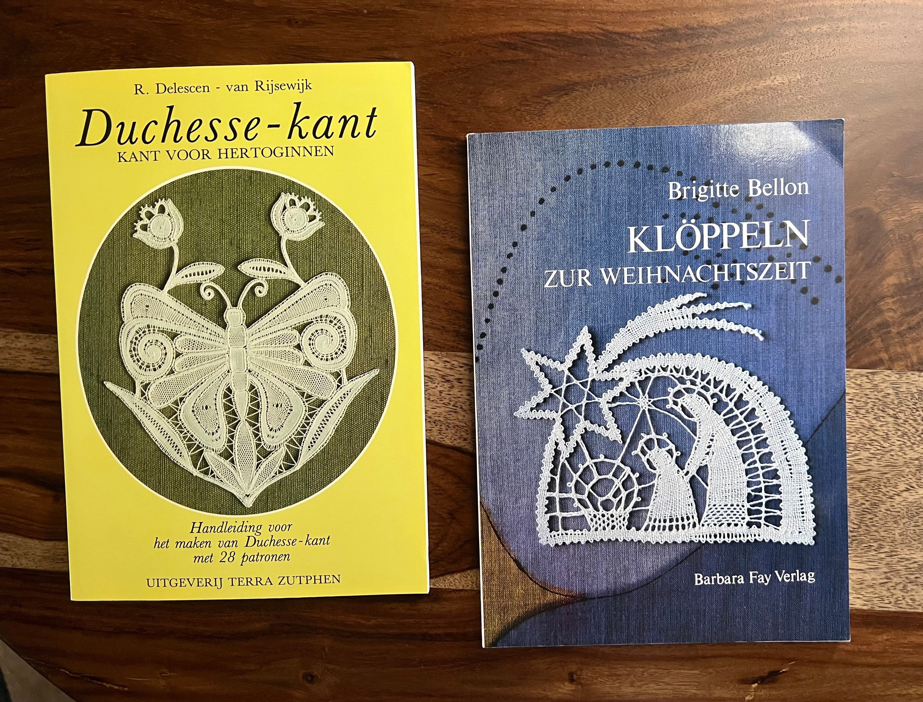 Bobbin Lace Books 28.00 Ea- Duchesse - Kant by Delescan