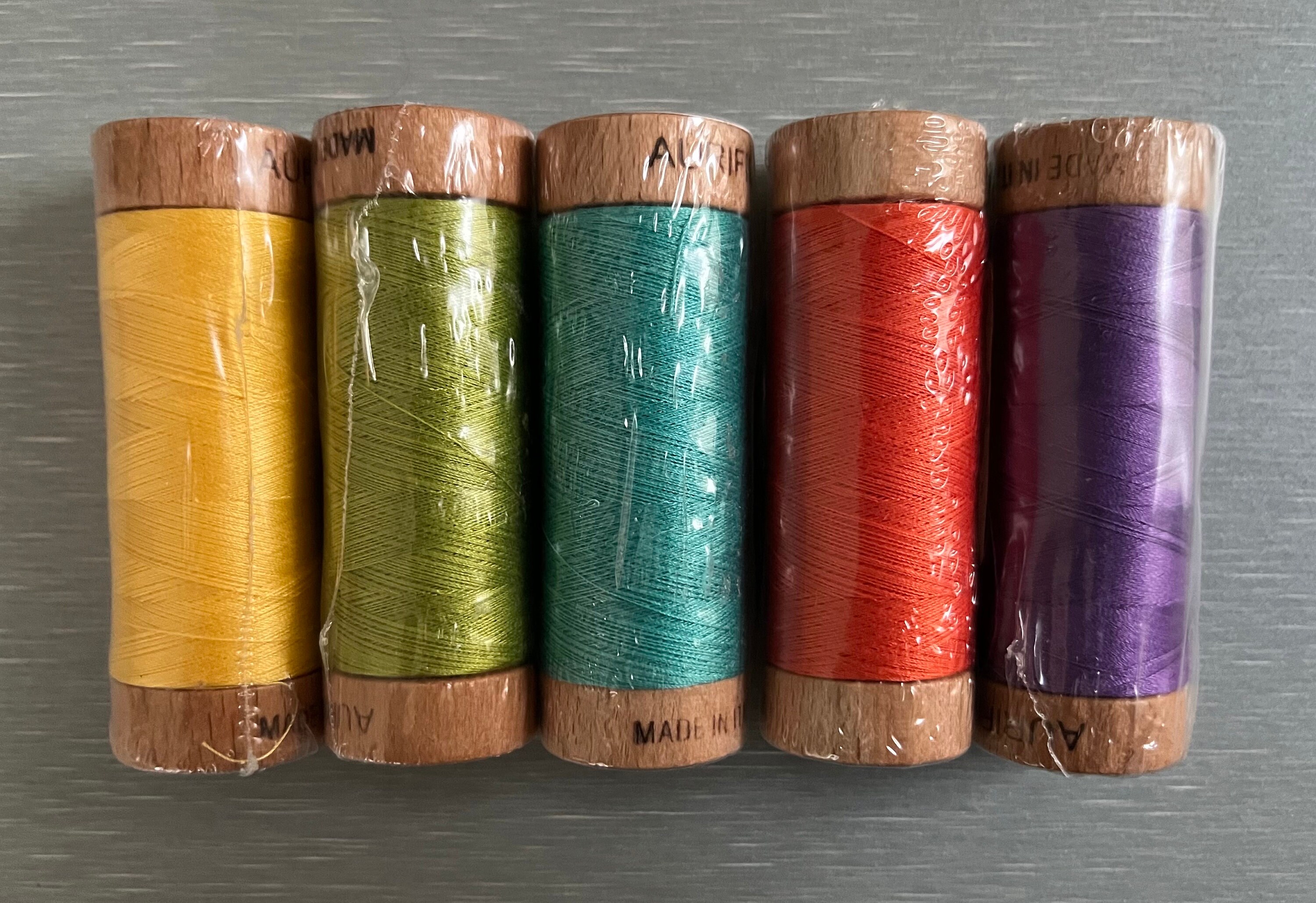 Cotton Lace Threads for Bobbin Lace 8.50 Ea Aurifil 80/2 Like Egyptian ...