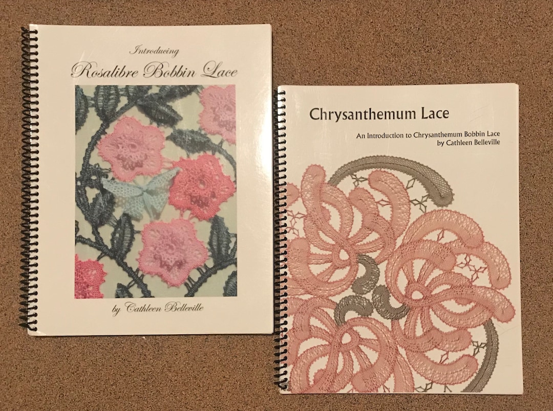 Bobbin Lace Books 35.00 Ea by Cathleen Belleville - Introducing