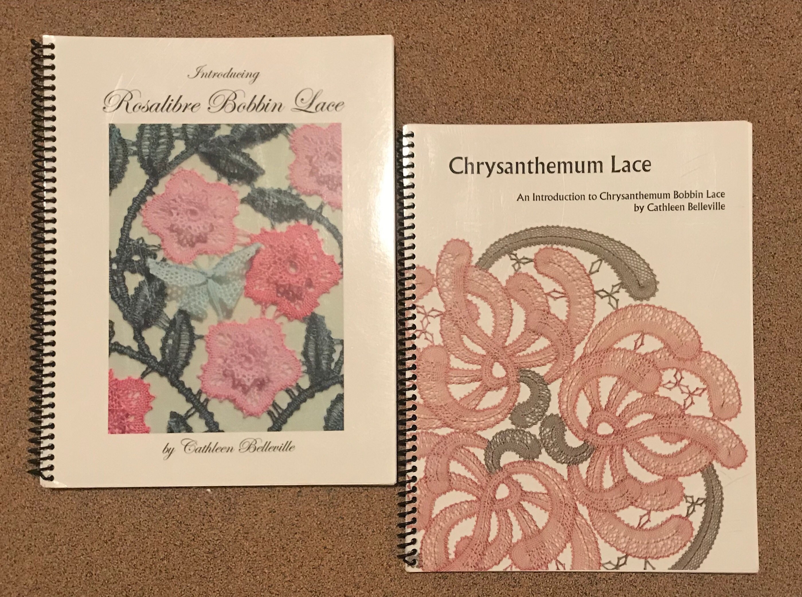 Bobbin Lace Books 35.00 Ea by Cathleen Belleville - Introducing