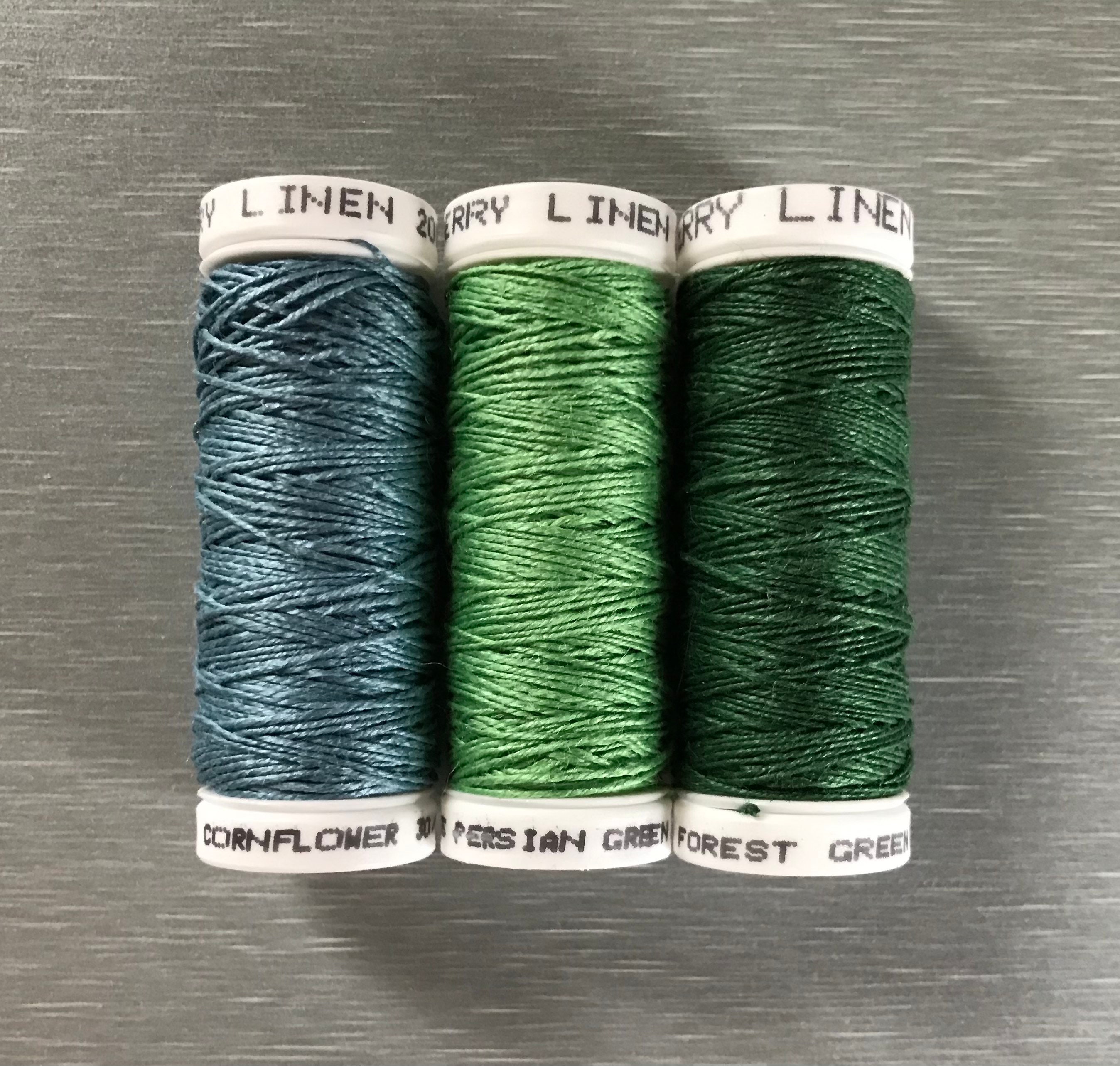 Linen Lace Threads for Bobbin Lace Londonderry 30/3 Color Etsy