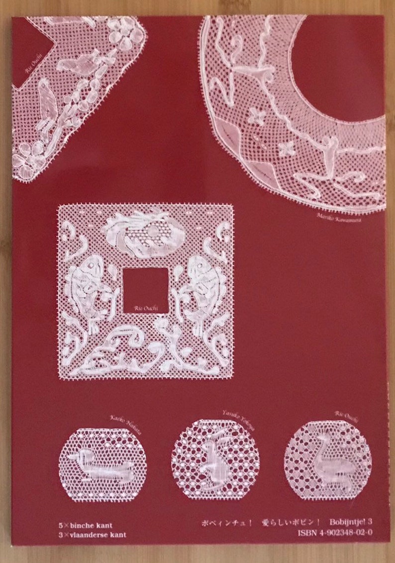4 at 49.50 by Fumie Kanai Advanced Lace Patterns in Binche Torchon and more 3 at 49.50 /& Bobijntje Bobbin Lace Books Bobijntje Flanders