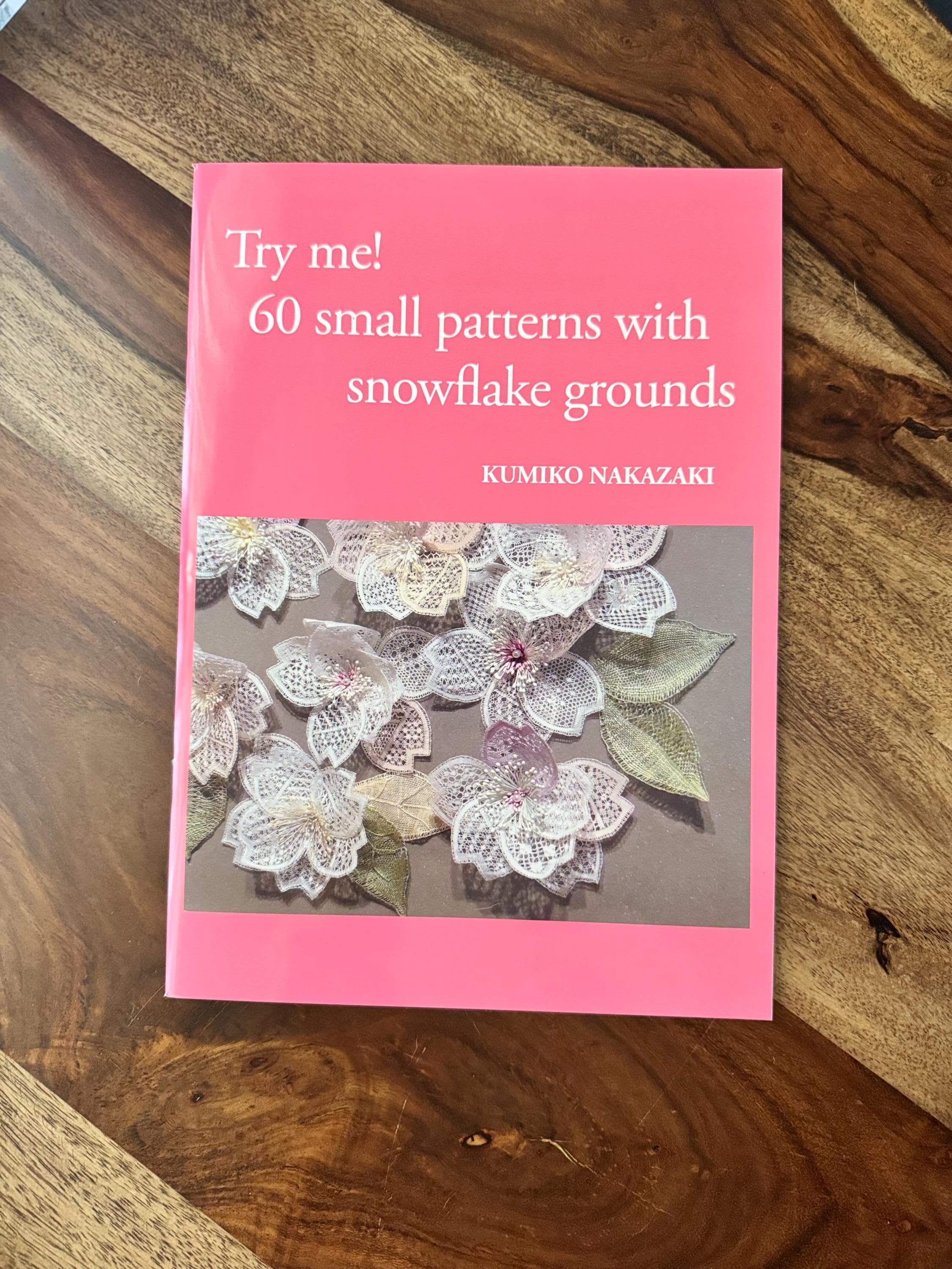 New in Stock!! Binche Bobbin Lace Folio's by Kumiko Nakazaki - Ama