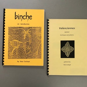 Bobbin Lace Books 39.50 by Vera Cockuyt - binche and introduction or Valenciennes Updated techniques and patterns