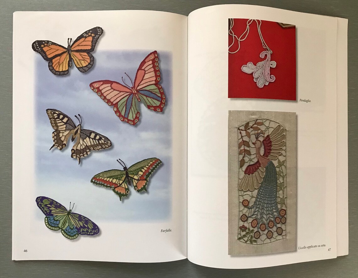 Needle Lace Book 29.50 by Marilisa Edoni Punto Cologna Etsy