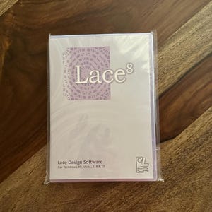 Bobbin Lace Design DVD&#39;s 125.00- Lace 8 - Bobbin Lace design Software for Windows