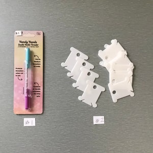 Tools 3.00 ea Double Needle Threader with one a fine & medium threader on the same tool or set of Thread holder