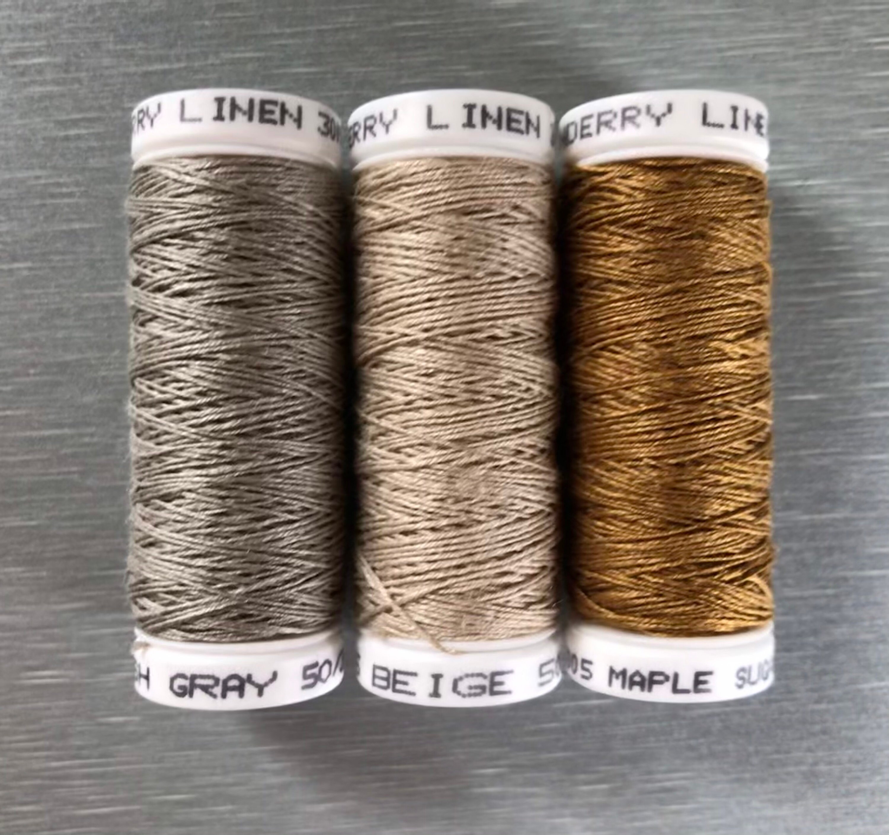 Linen Lace Threads for Bobbin lace Londonderry 50/3 Color Etsy