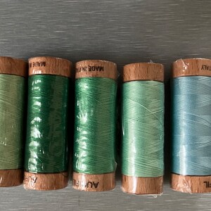 Cotton Lace Threads for Bobbin Lace 8.50 Ea Aurifil 80/2 Like Egyptian ...