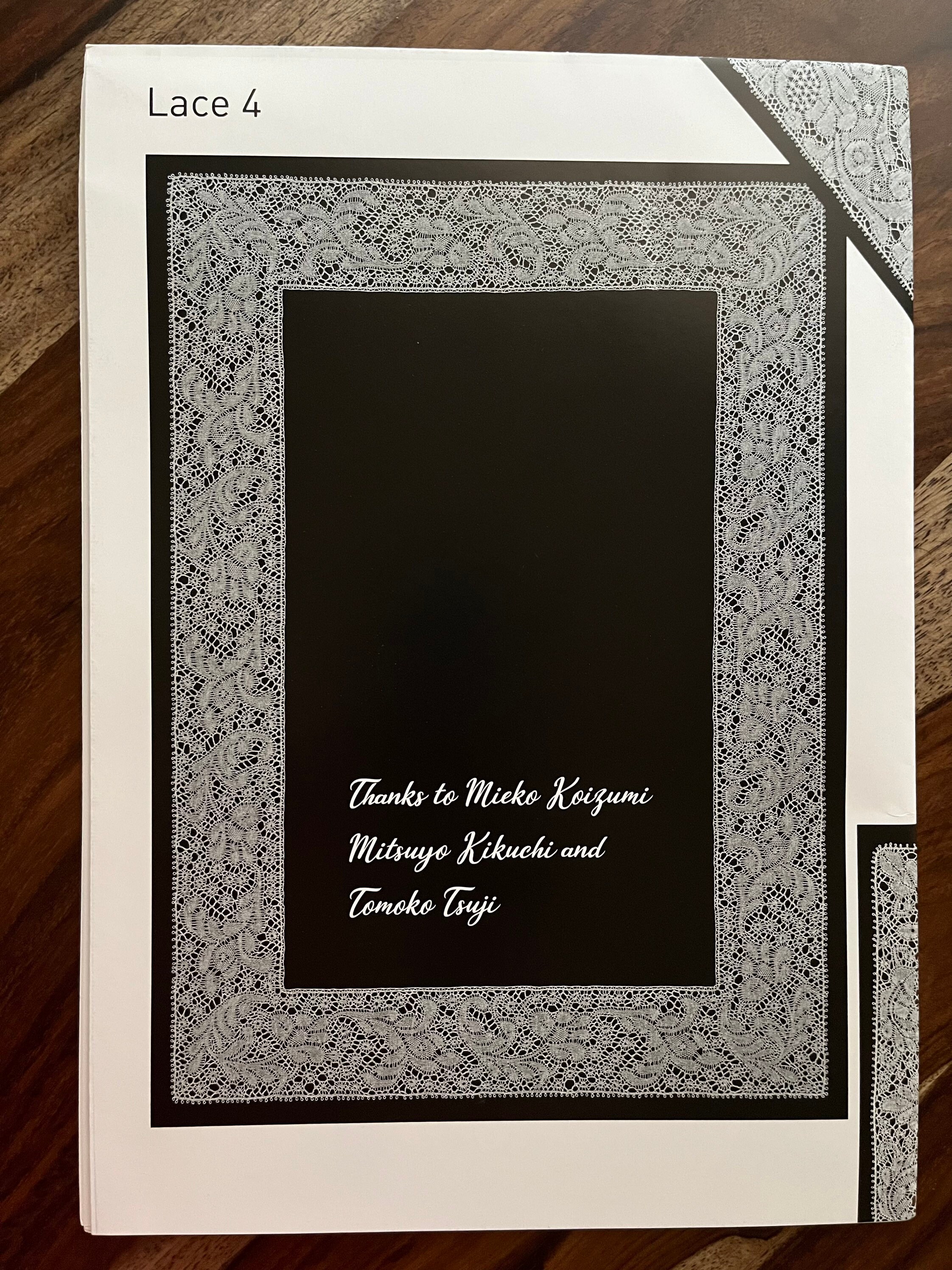 Bobbin Lace Folio's by Kumiko Nakazaki - Little Lacemaker 27.50