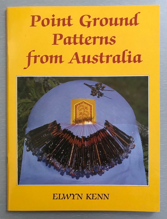 Point Ground Patterns from Australia by Elwyn Kenn or Polychrome de Courseulles 9 Modeles by Claudette Bouvot Bobbin Lace Books 15.00 ea