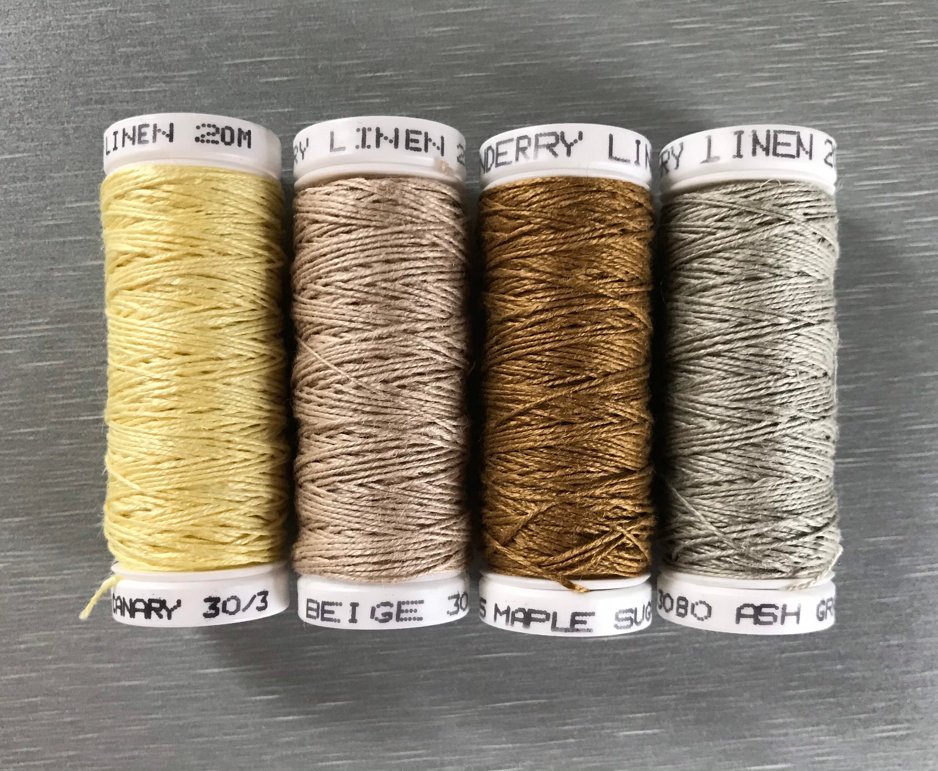 Linen Lace Threads for Bobbin Lace Londonderry 30/3 Color Etsy