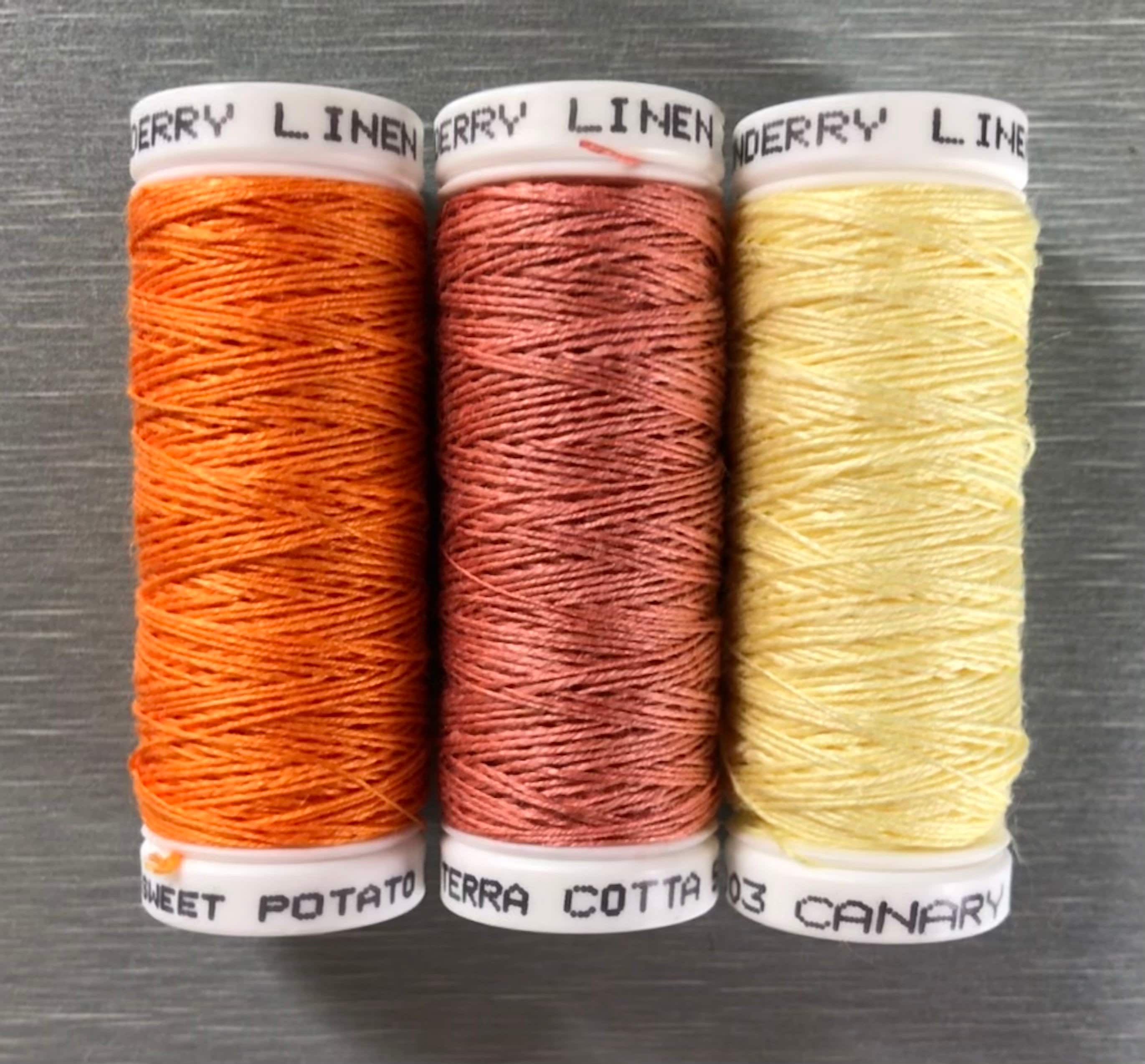 Linen Lace Threads for Bobbin lace Londonderry 50/3 Color Etsy