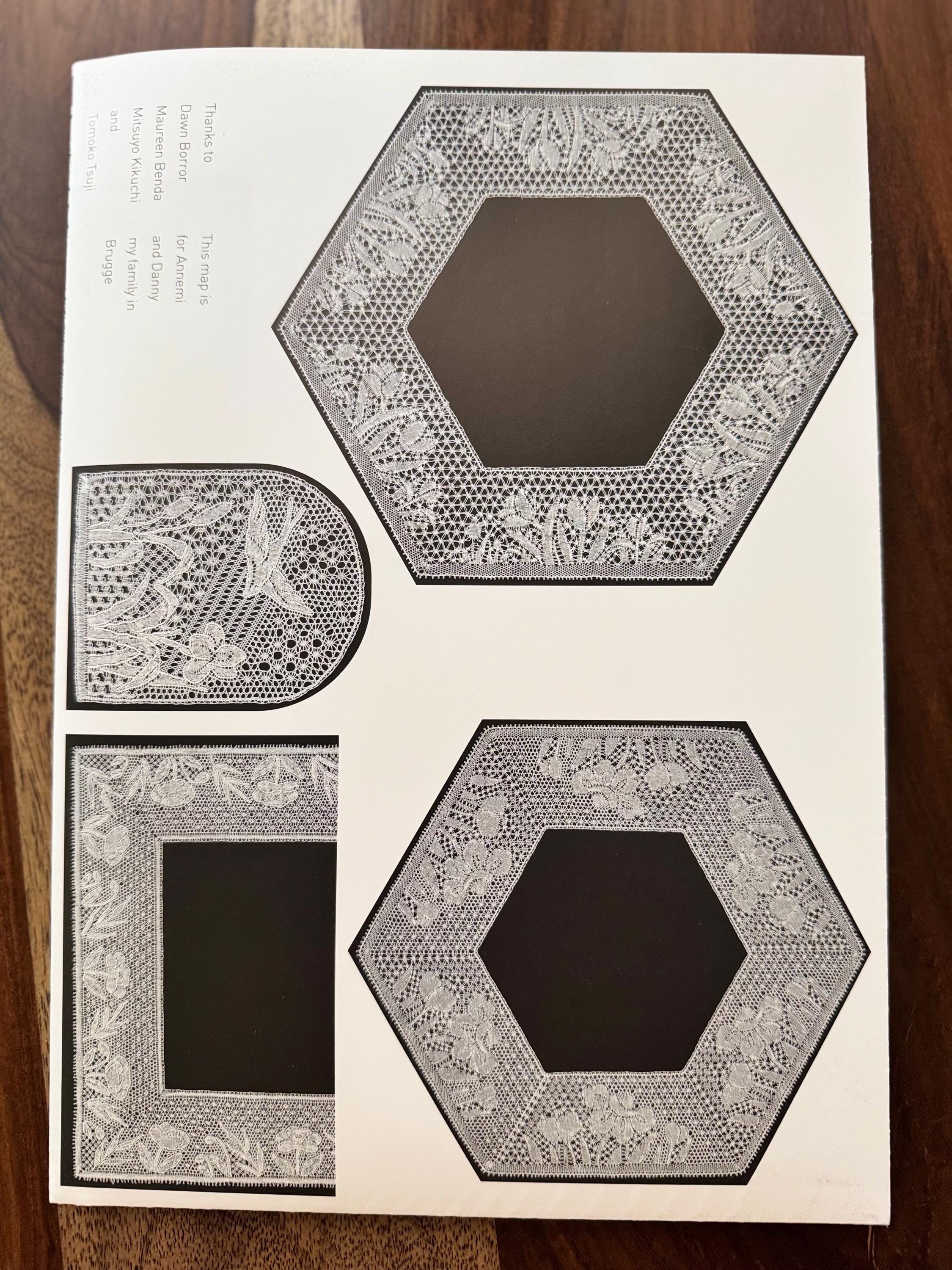 New in Stock!! Binche Bobbin Lace Folio's by Kumiko Nakazaki - Ama