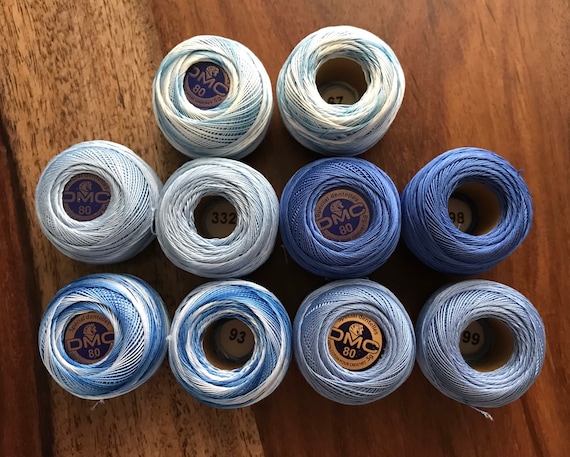 DMC 80 Cotton Lace Threads for Tatting & Bobbin Lace BACK in STOCK