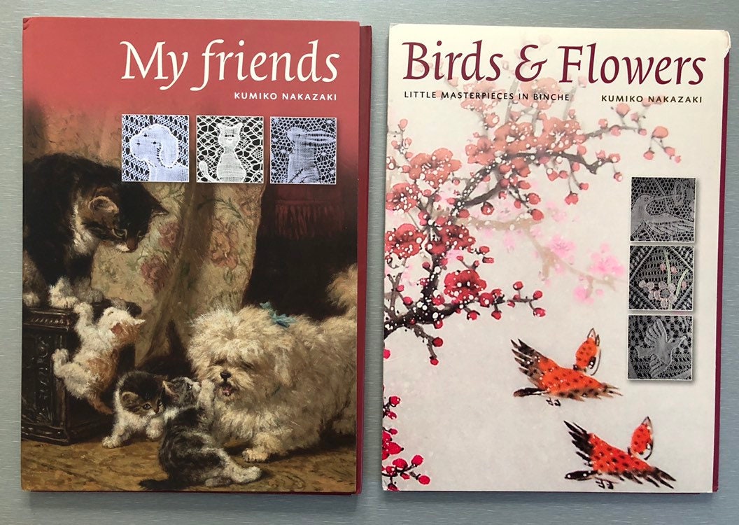Binche Bobbin Lace Books by Kumiko Nakazaki 54.50/ea - My Friends