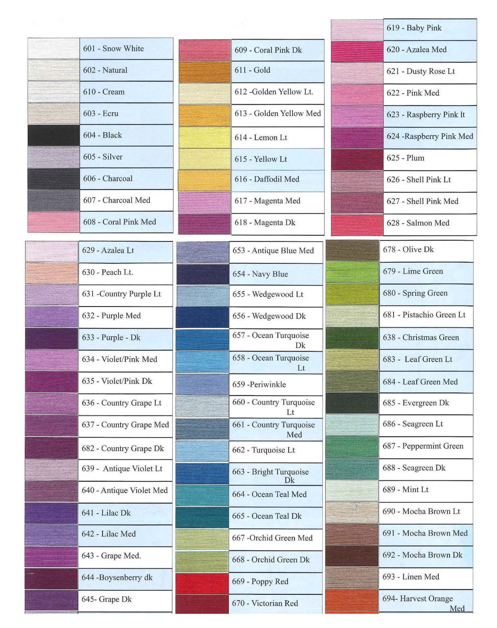 Lizbeth Tatting & Bobbin Lace Cotton Threads 3.506.00ea Etsy Canada