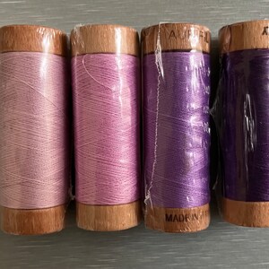 Cotton Lace Threads for Bobbin Lace 8.50 Ea Aurifil 80/2 Like Egyptian ...