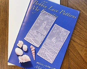 In Stock! New Bobbin Lace Folio - My Favorites by Mika Toyoda 59.50 the folio contains Binche, Flanders, Torchon and Duchesse lace