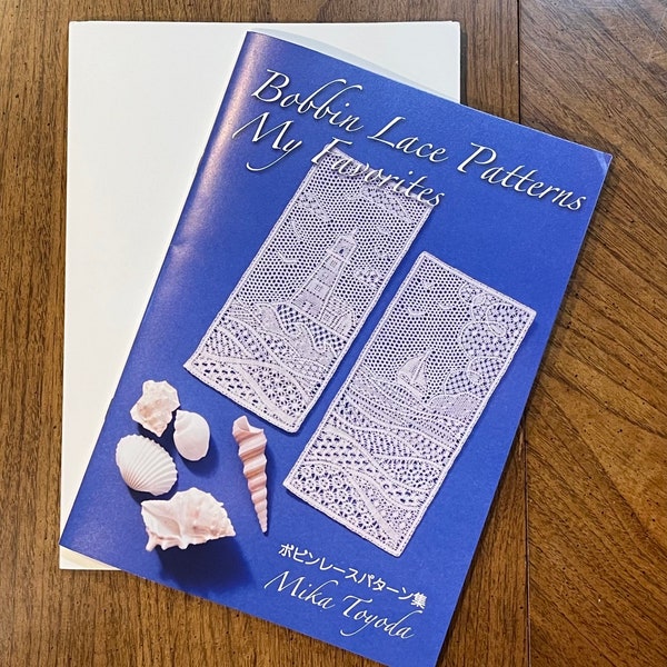 In Stock! New Bobbin Lace Folio - My Favorites by Mika Toyoda 59.50 the folio contains Binche, Flanders, Torchon and Duchesse lace