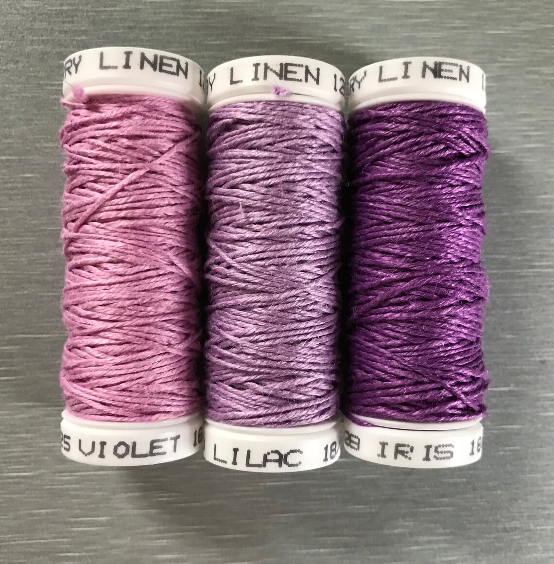 Linen Lace Threads for Bobbin Lace Londonderry 18/3 Color Etsy
