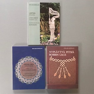 Point Ground Patterns from Australia by Elwyn Kenn or Polychrome de Courseulles 9 Modeles by Claudette Bouvot Bobbin Lace Books 15.00 ea