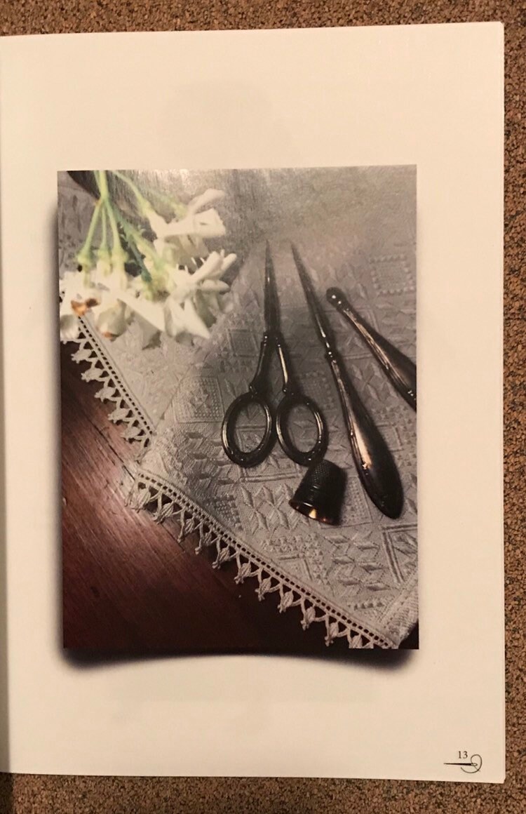 Needle Lace Book Quattro Bordini Aemilia Arscroso Base Etsy