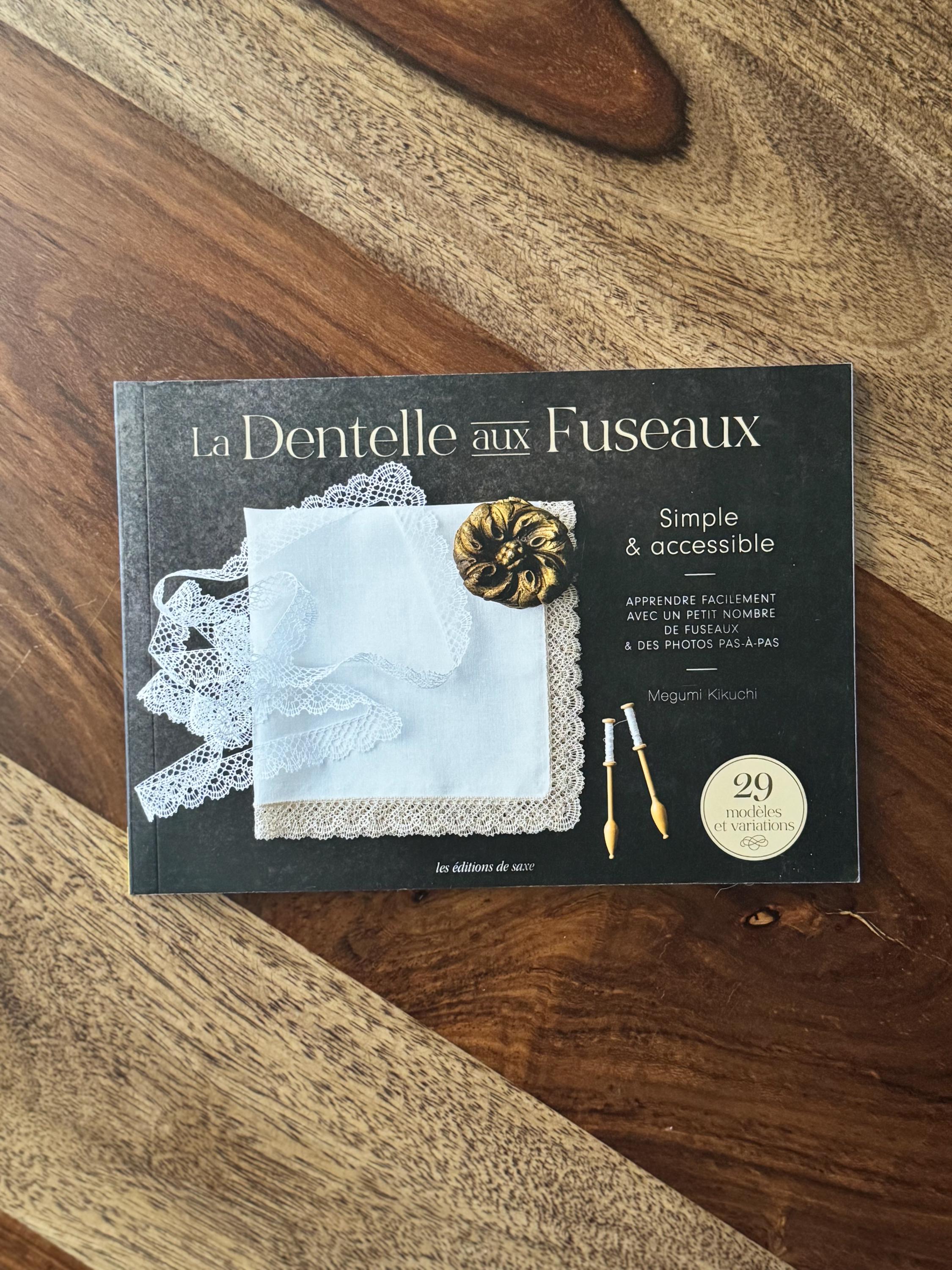 ま*ん様 ベルギーアンティーク　Dentelle aux Fuseaux ボック Beginner Bobbin Lace Books 37.50 La Dentelle Aux Fuseaux by Megumi
