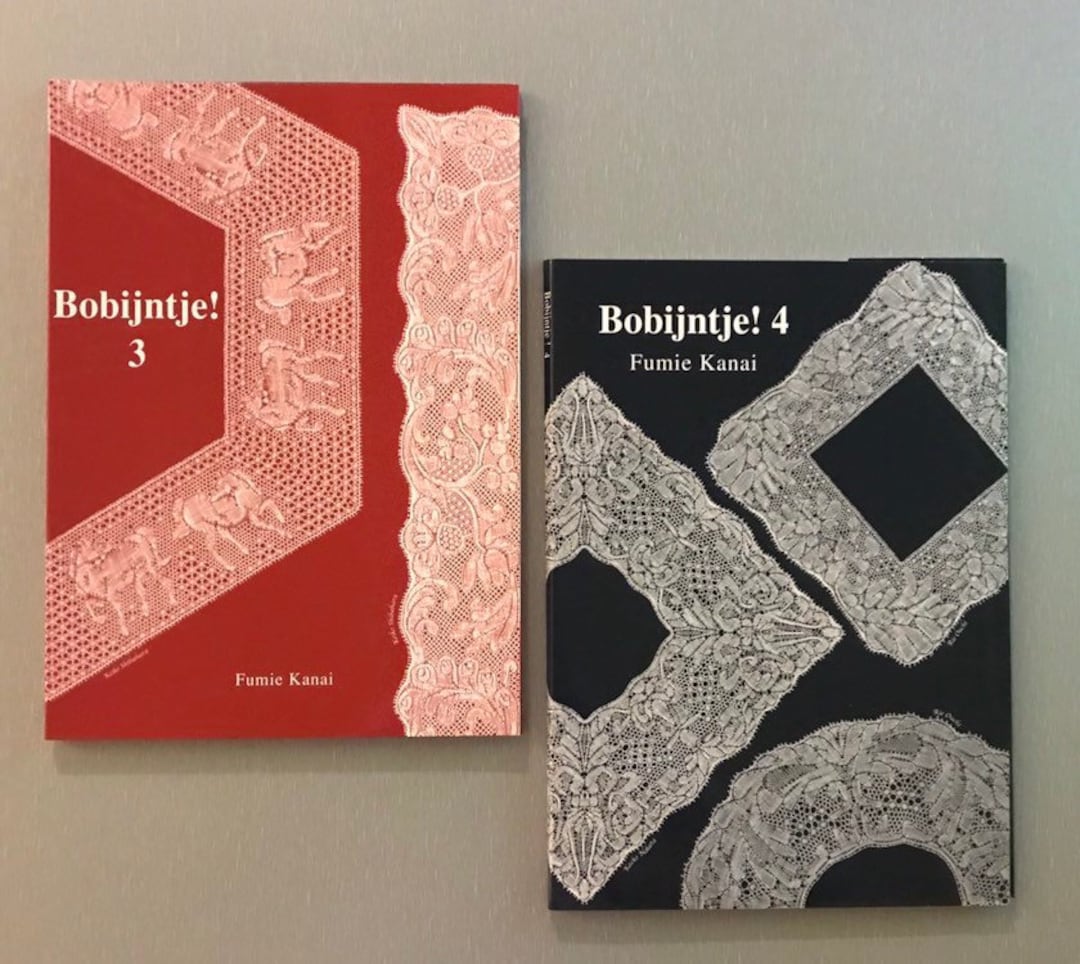 Bobbin Lace Books Bobijntje! 3 at 44.50 & Bobijntje! 4 at