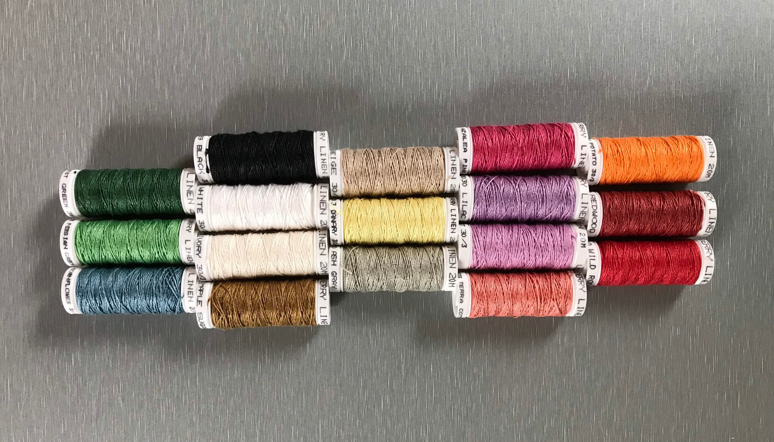 Linen Lace Threads for Bobbin Lace Londonderry 30/3 Color Etsy
