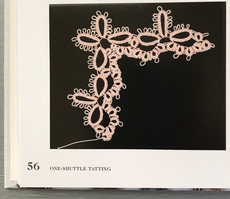 New Tatting Book One Shuttle Tatting by Lindsay Rogers Etsy
