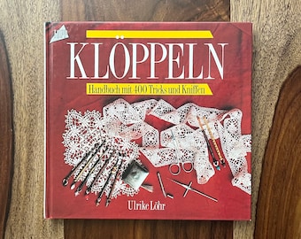 Bobbin Lace book in German 65.00 ea - Ulrike Voelcker/Löhr- Kloppeln- 400 "tricks" - Handbuch mit 400 Tricks und Kniffen