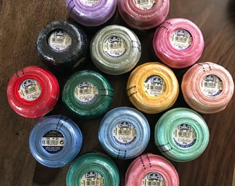 Cebelia DMC Size 20& 30 7.75 ea - Back in Stock!!!  Cotton Lace Threads for Tatting, Bobbin lace and Irish Crochet