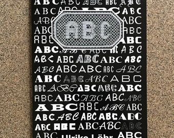Bobbin Lace Booklet 19.50 each - Ulrike Voelcker/Löhr- ABC - Flanders lace Patterns to make any customer words, also symbols and more