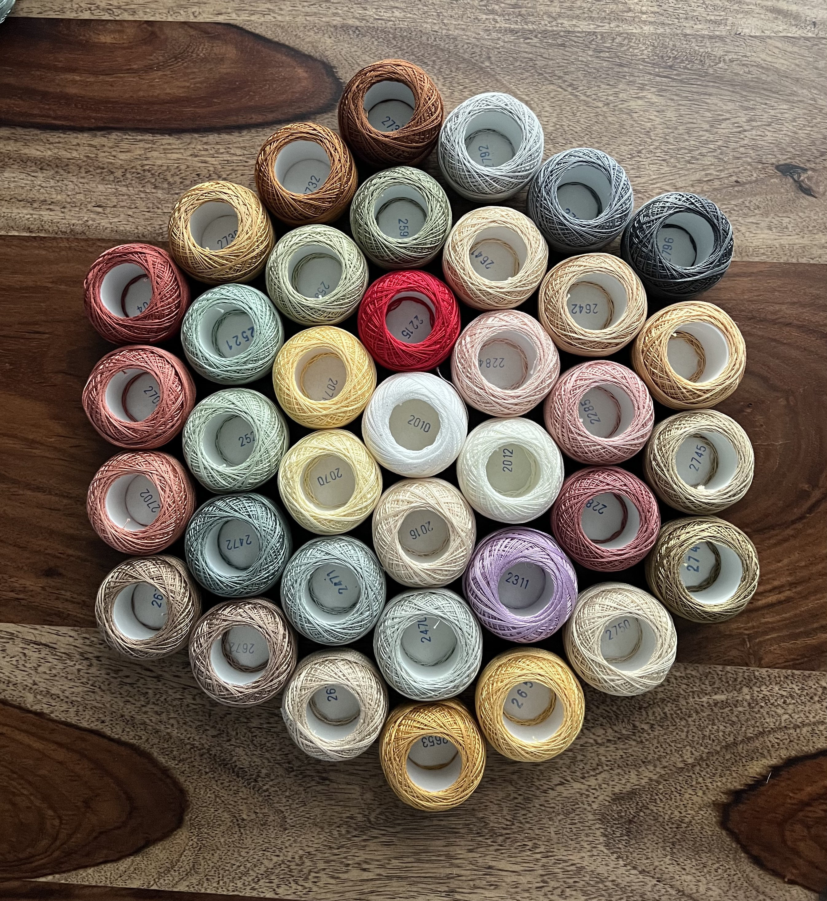 Tatting & Bobbin Lace Cotton Threads- by Venus 3.50 Size 8 Available in ...