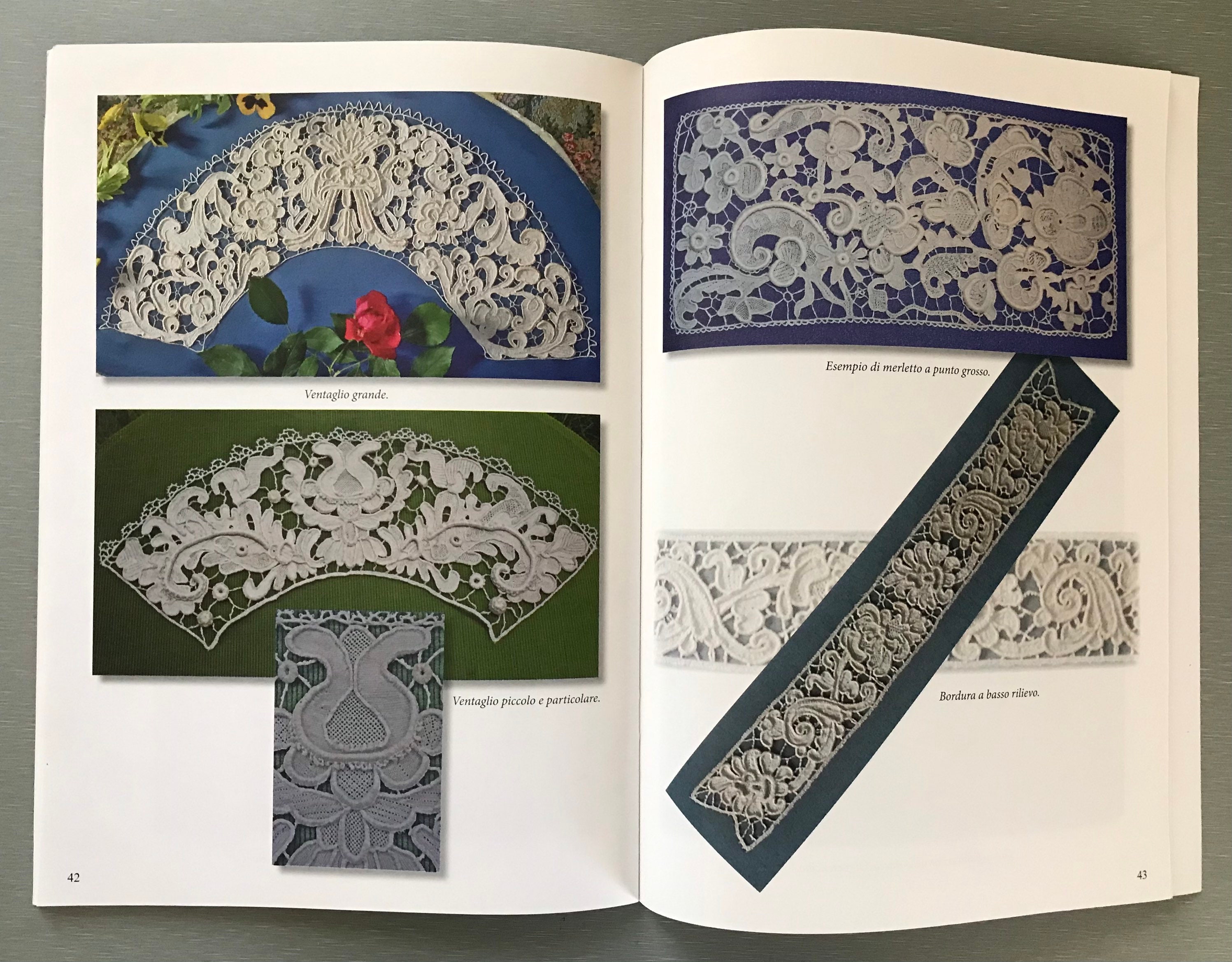 Needle Lace Book 29.50 by Marilisa Edoni Punto Cologna Etsy