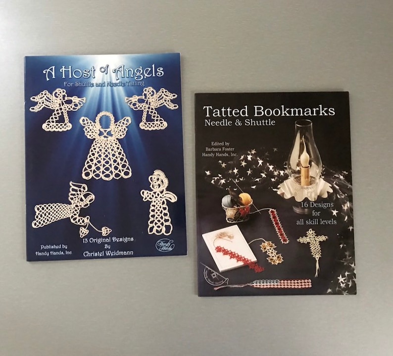 Needle & Shuttle Tatting Books 12.50 14.00 Ea A Host of Etsy