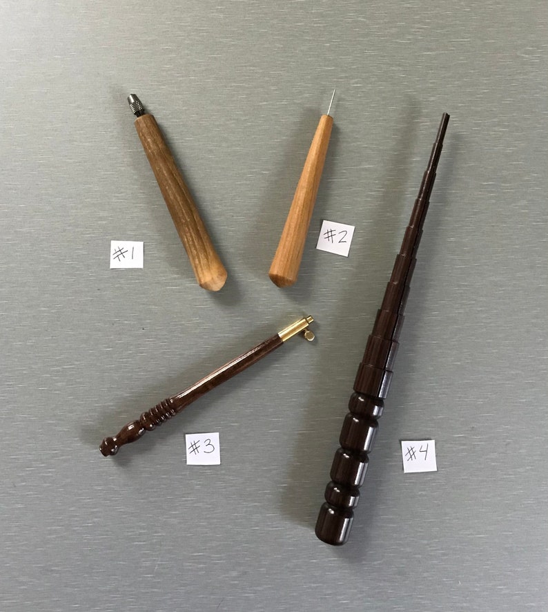 Bobbin Lace Tools Persimmon Pin Vise Tasmania Callitris Etsy