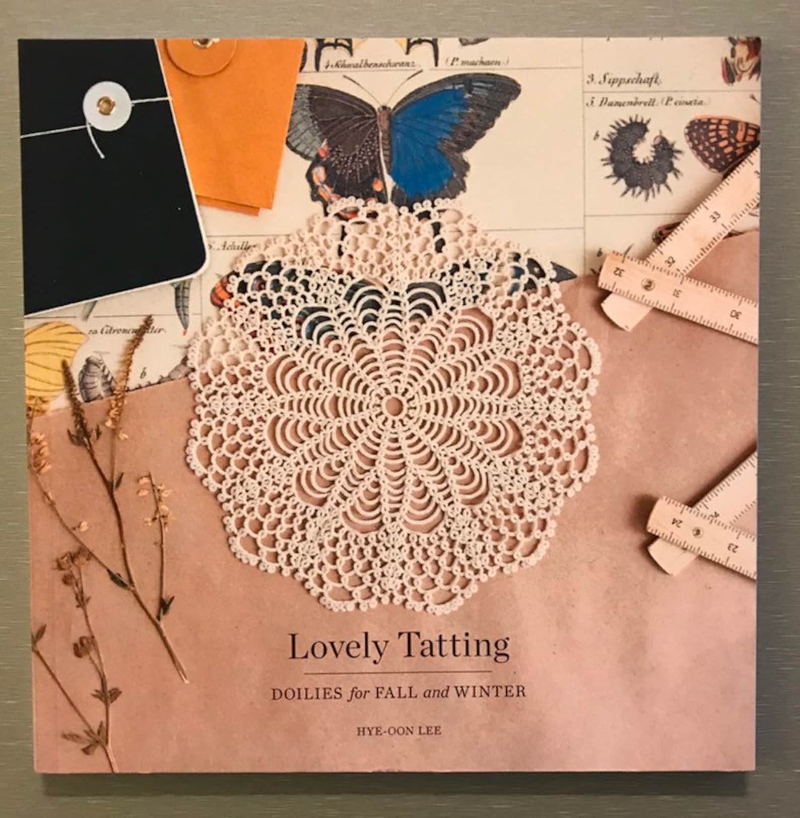 Tatting Books Lovely Tatting Doilies for Fall and Winter Etsy