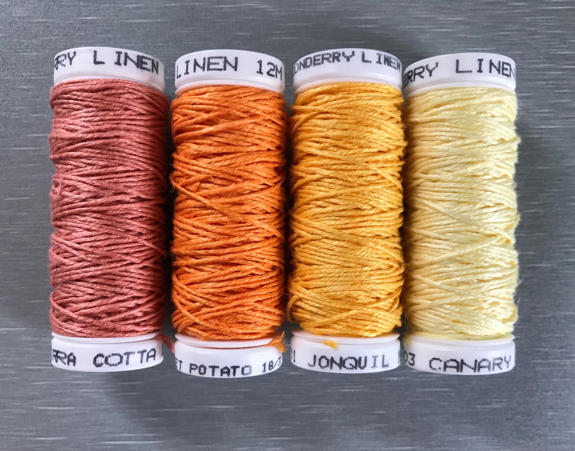 Linen Lace Threads for Bobbin Lace Londonderry 18/3 Color Etsy