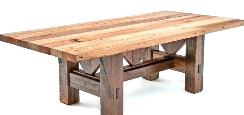 Barnwood Dining Tables Barn Board Tables Reclaimed Barn Wood Etsy
