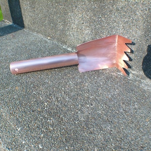 Pure Copper Hand Rake Light Duty - Etsy