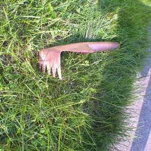 Pure Copper Hand Rake Light Duty - Etsy