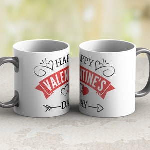 11 oz and 15 oz Coffee mug template Valentines mug wrap PNG sublimate designs