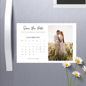 Personalized Save the date magnet photos wedding souvenir magnets fridge invitation custom photo magnet wedding favour save the date picture